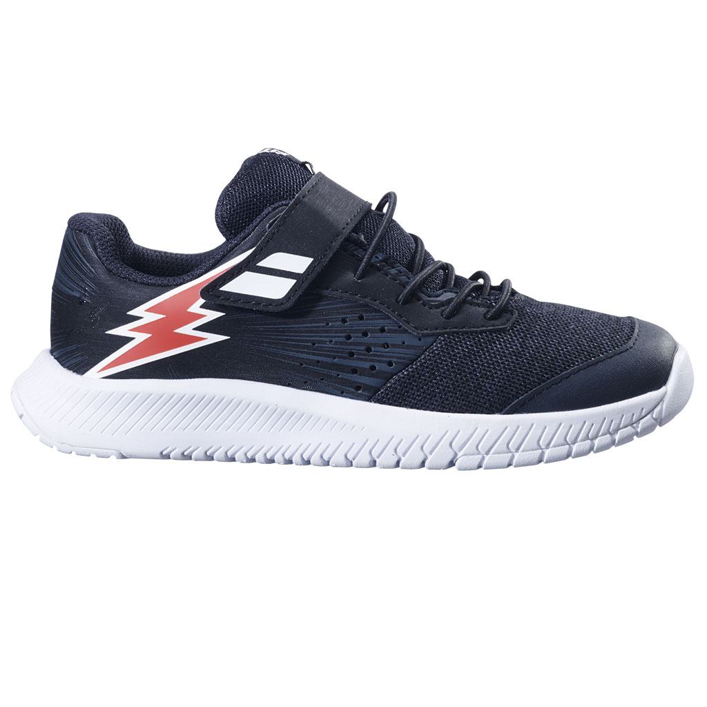 PULSION AC KID BOY BLACK / FIESTA RED