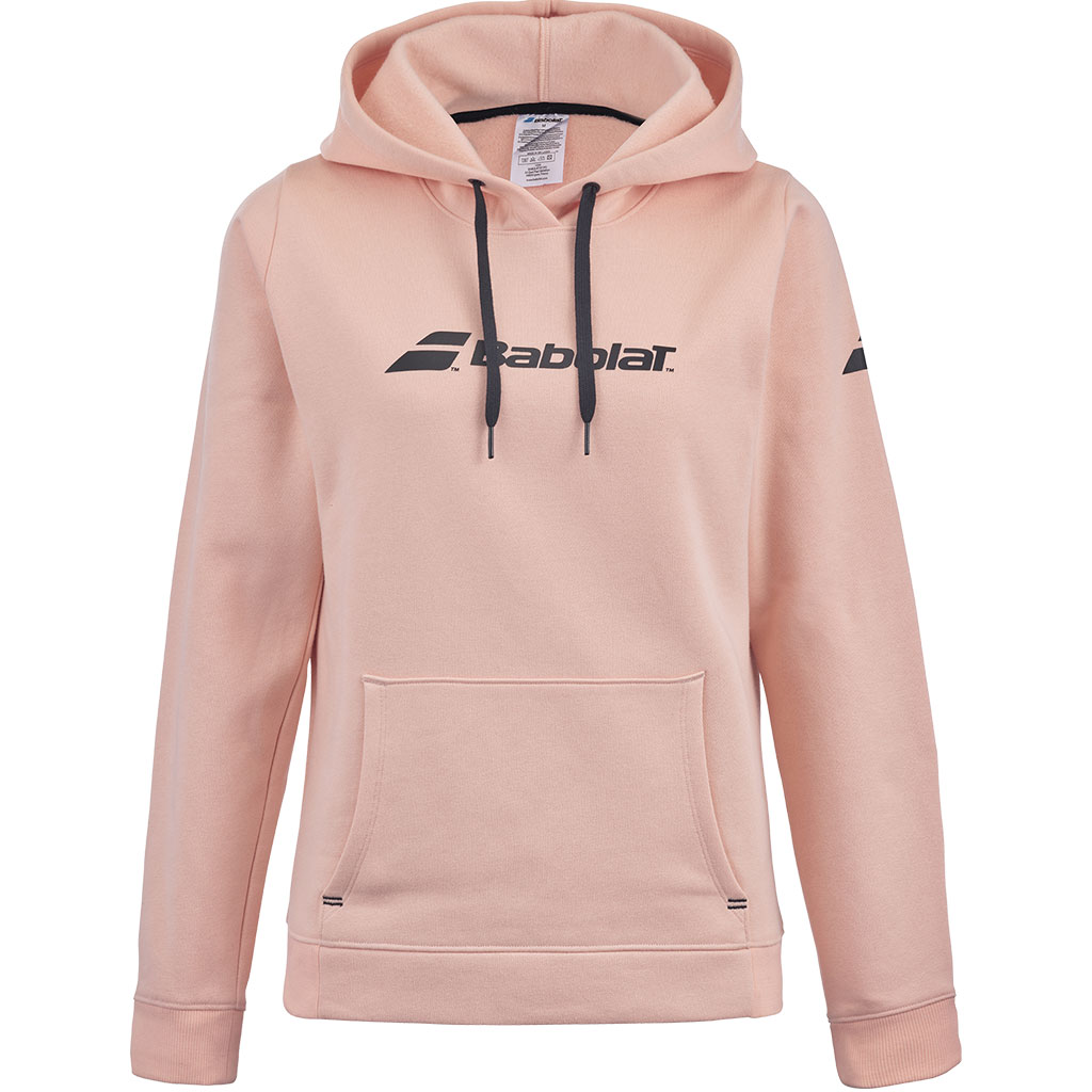 EXERCISE HOOD SWEAT JR TROPICAL PEACH