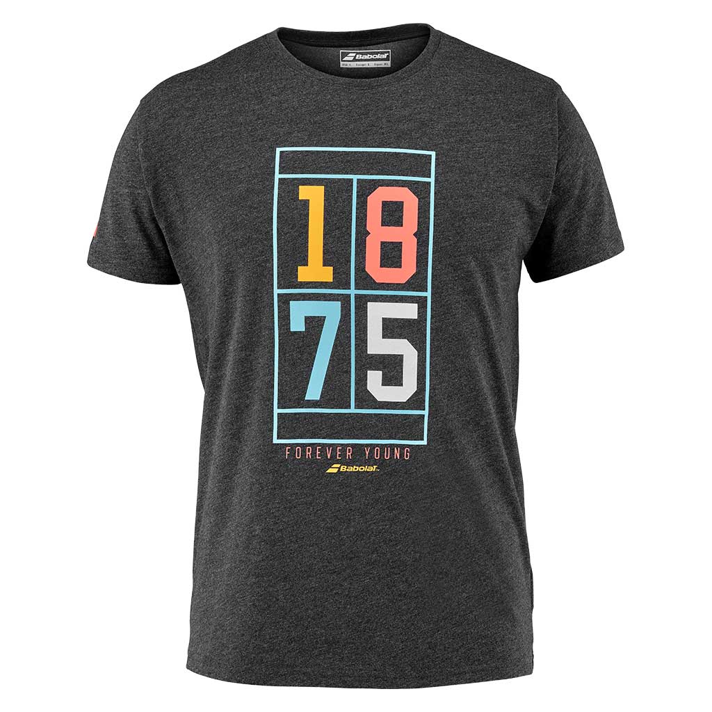 EXERCISE VINTAGE TEE MEN BLACK HTHR