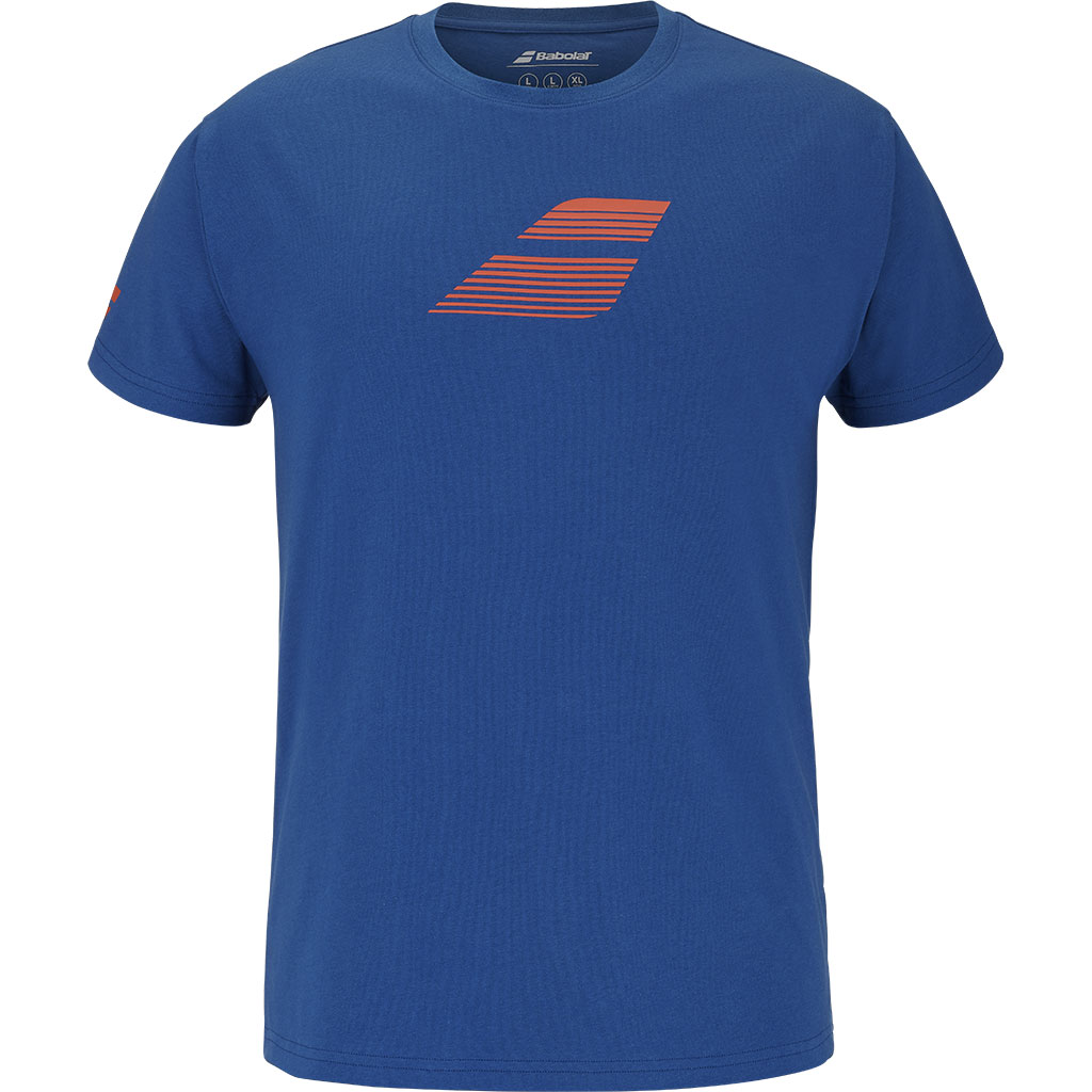 EXERCISE BIG FLAF TEE DARK BLUE