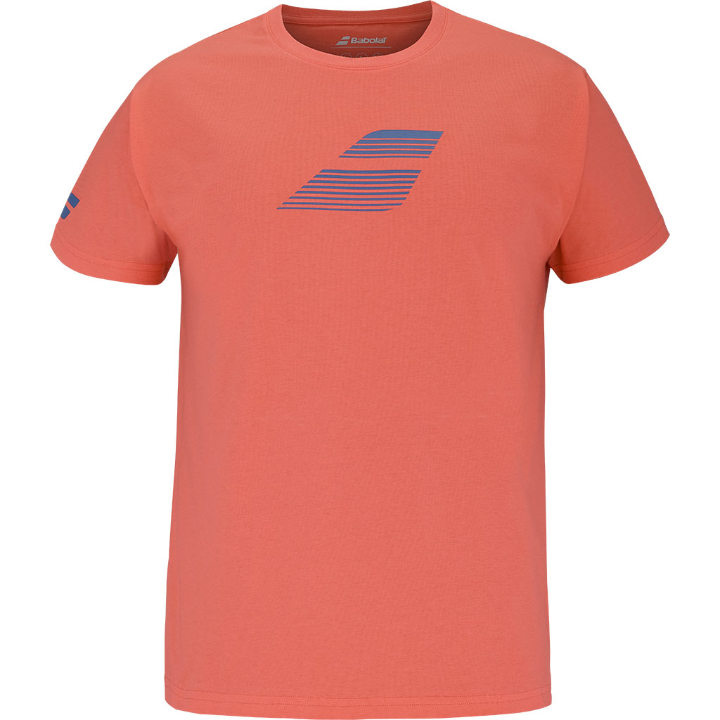 EXERCISE BIG FLAG TEE HOT CORAL