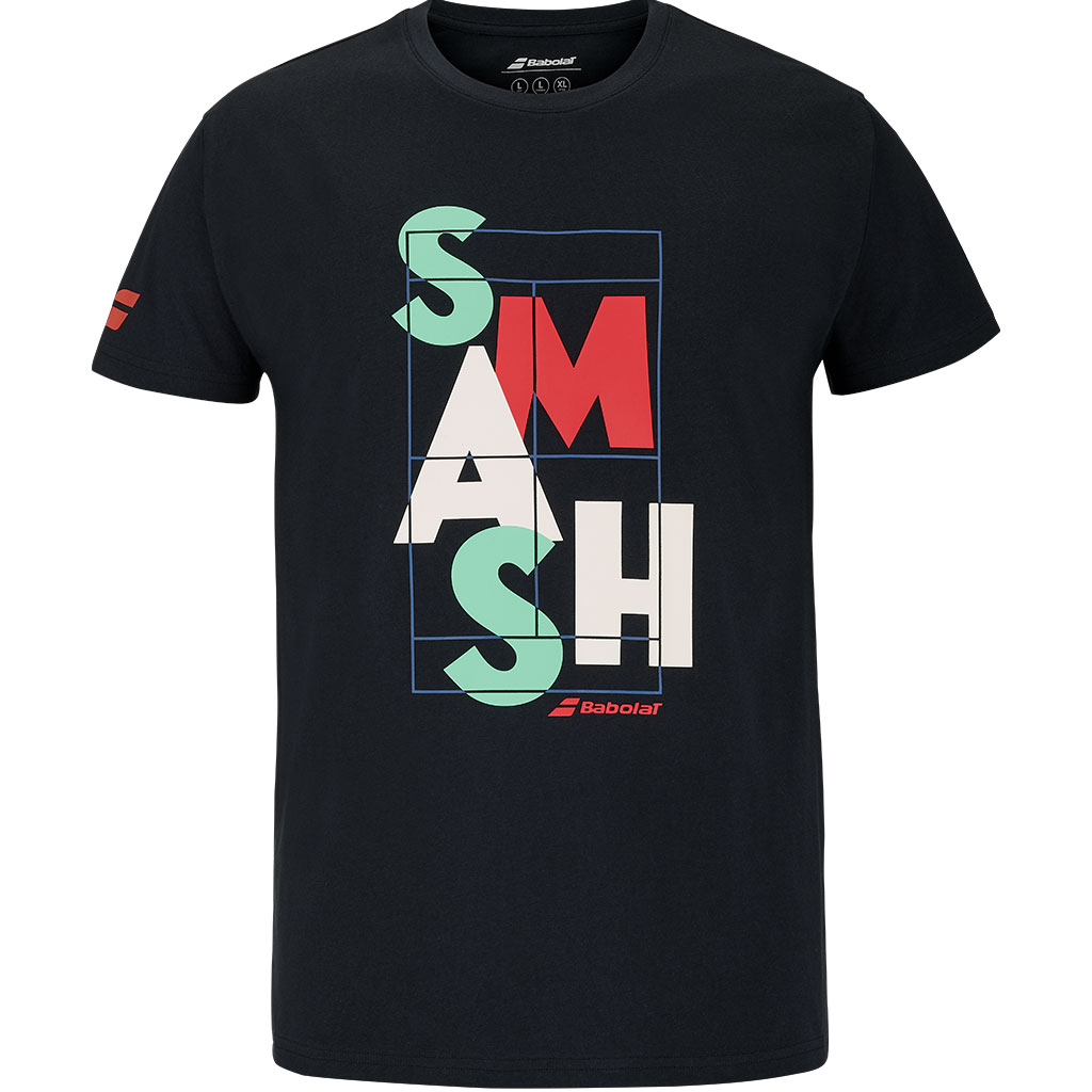 EXERCISE MESSAGE TEE BLACK