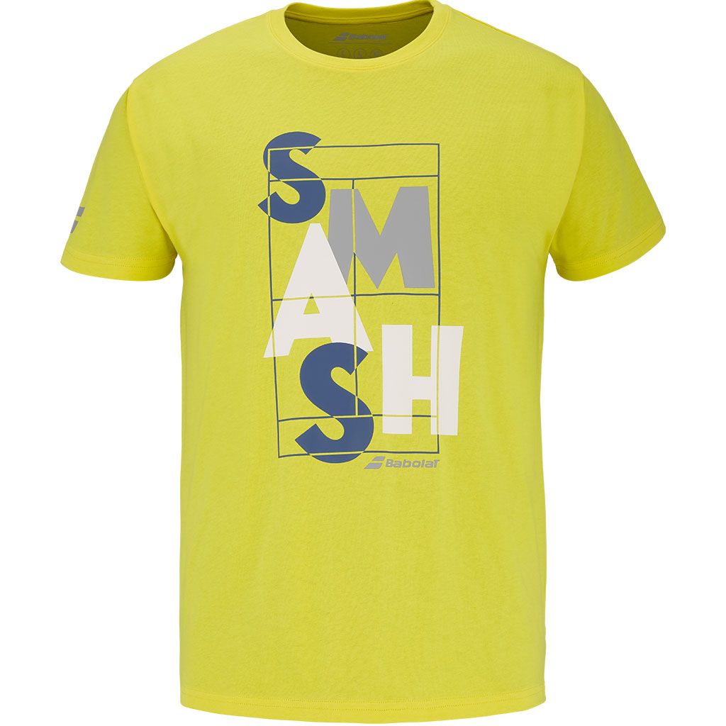 EXERCISE MESSAGE TEE BLAZING YELLOW
