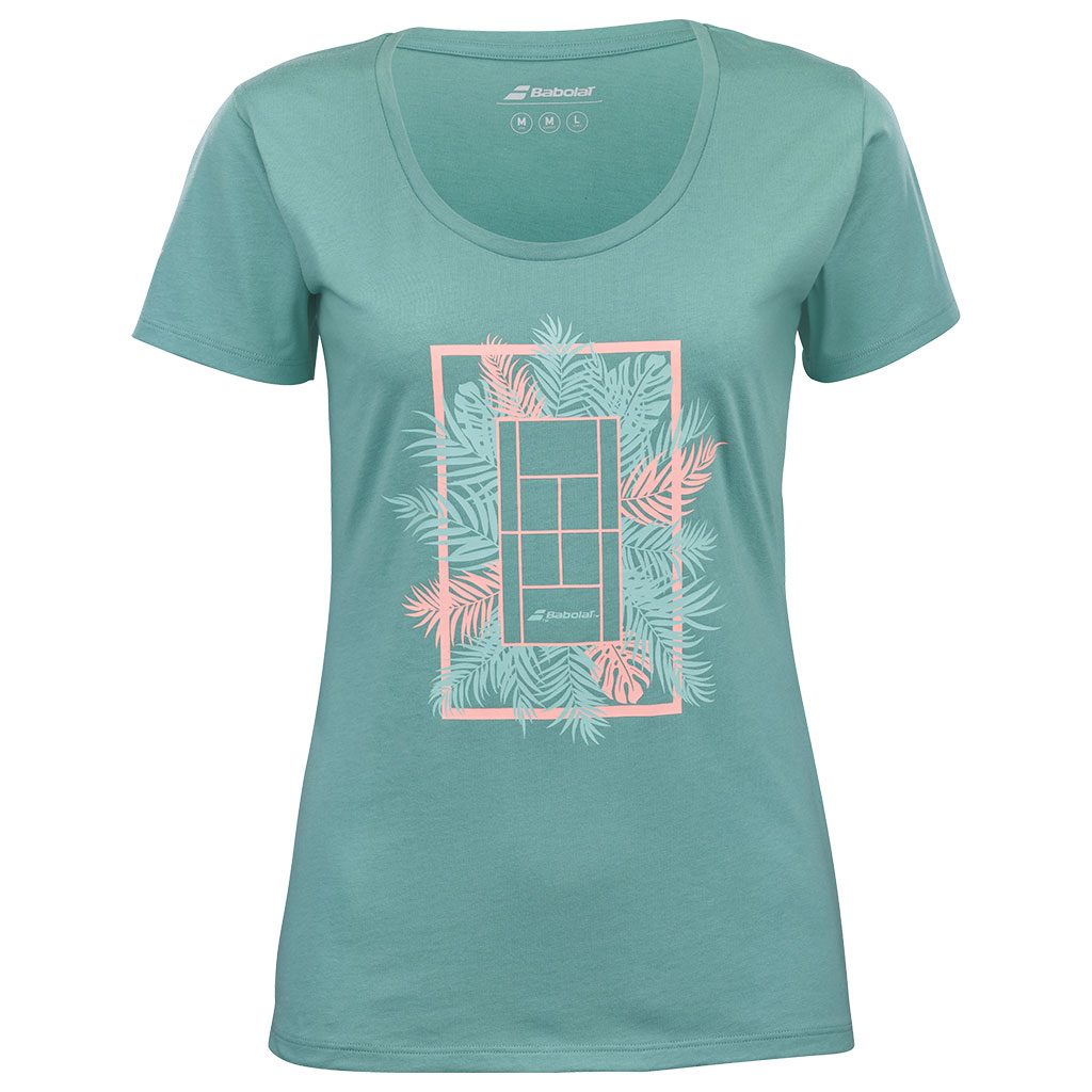 EXERCISE MESSAGE TEE W TRELLIS