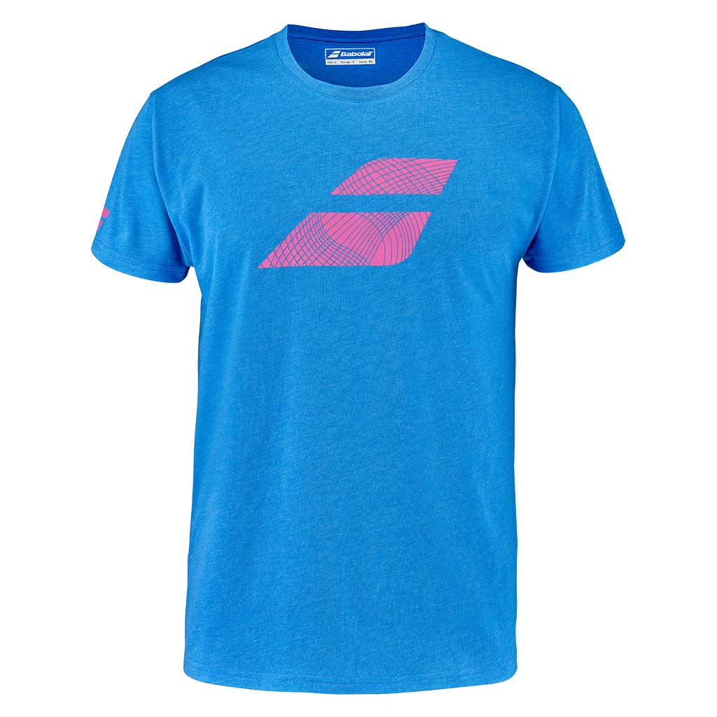 EXERCISE BIG FLAG TEE MEN FRENCH BLUE