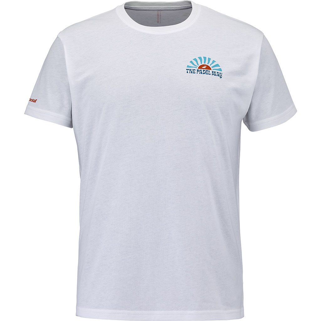 PERF COTTON TEE WHITE