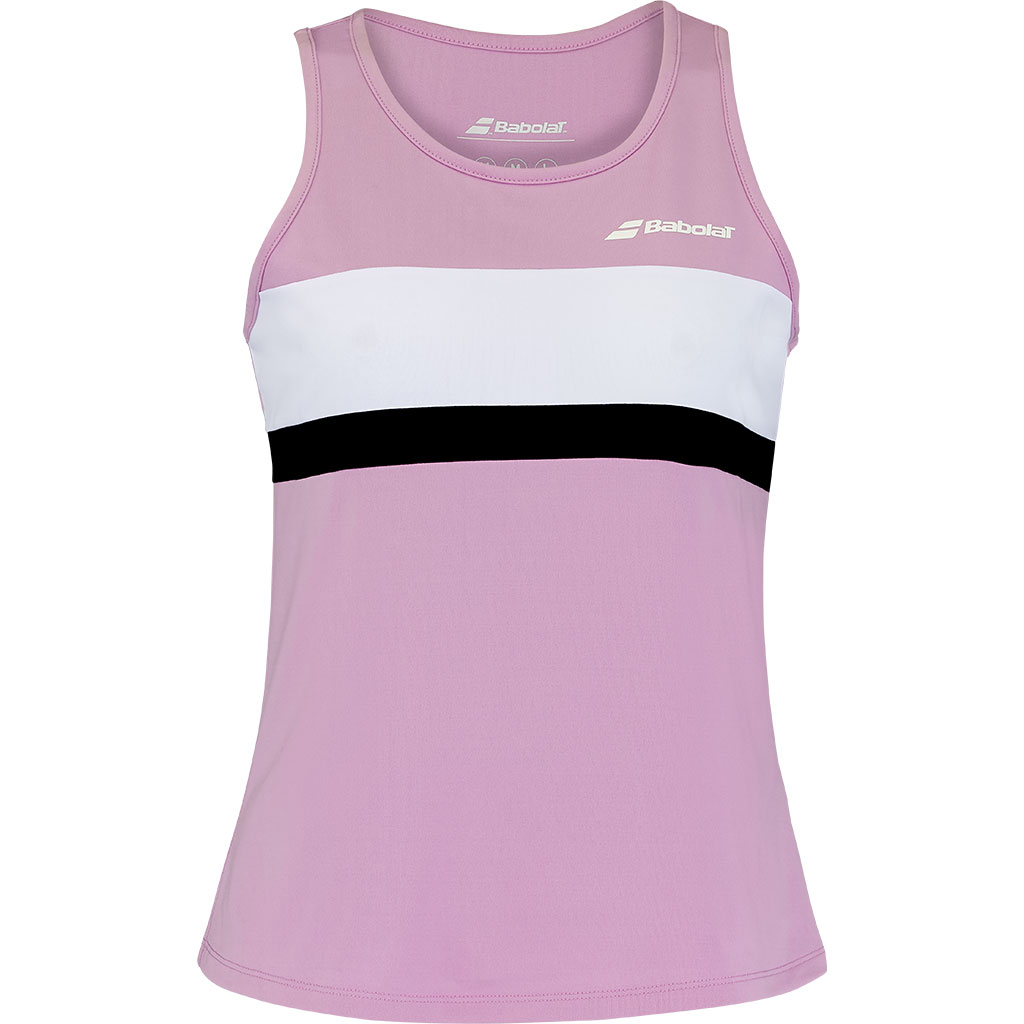 PADEL TANK WOMAN LILAC SHIFFON