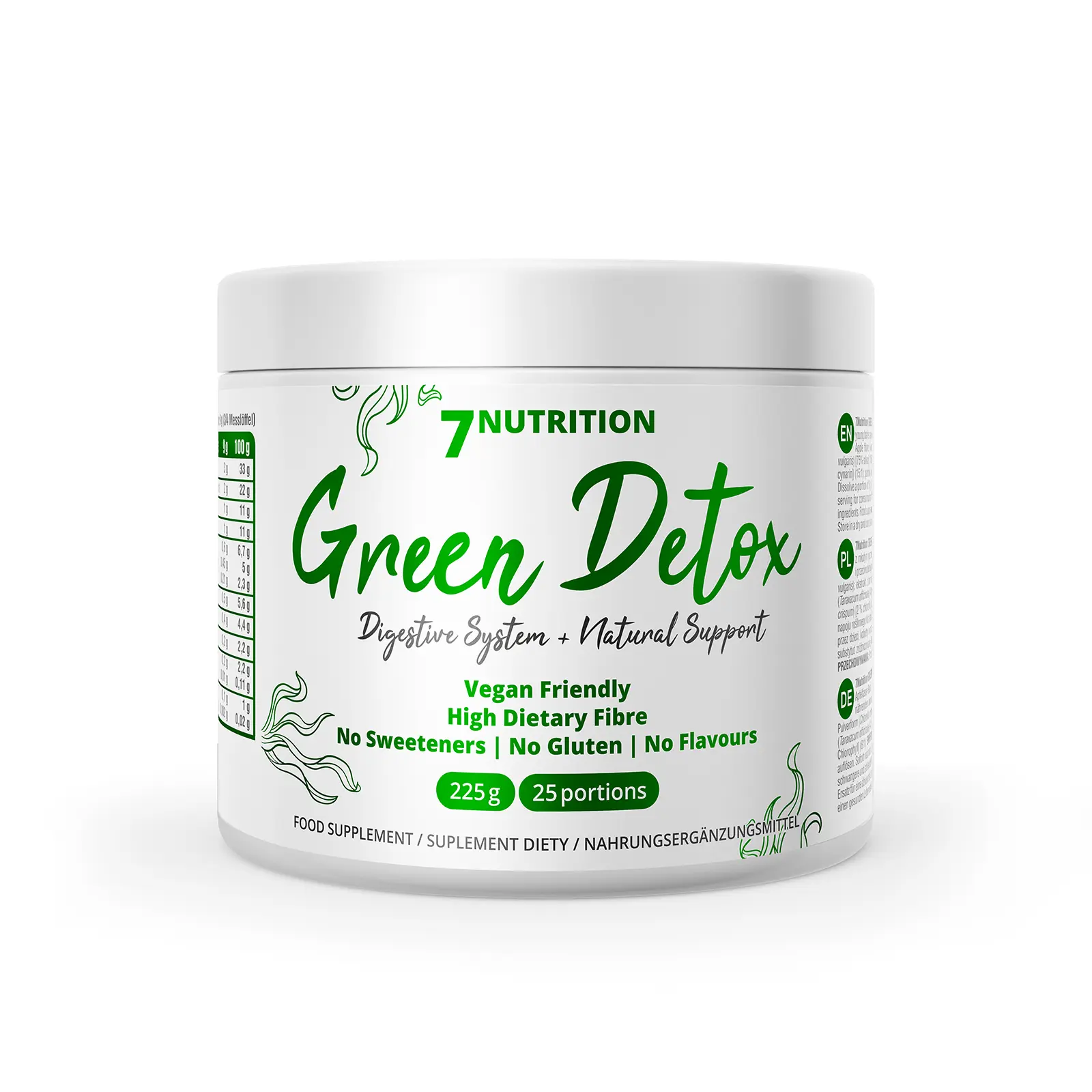 7Nutrition – GREEN DETOX 225g