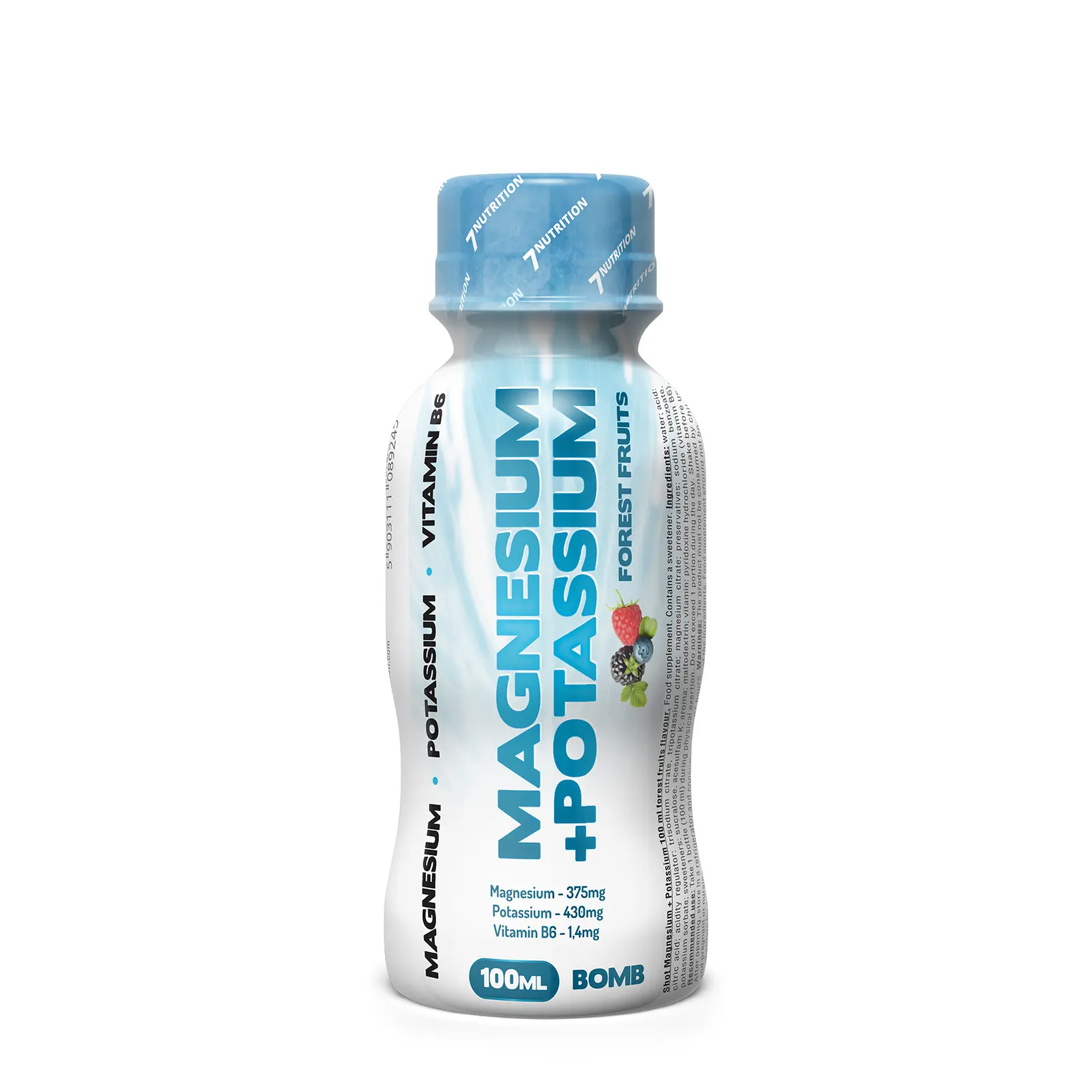 7Nutrition – MAGNESIUM & POTASSIUM 100ml FOREST FRUITS