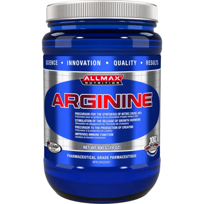Хранителна добавка AllMax Arginine 400г | Sandex Sport