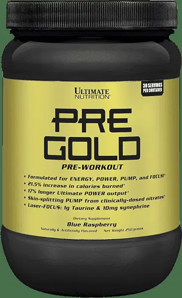 Азотен бустер Pre Gold Ultimate Nutrition | Sandex Sport