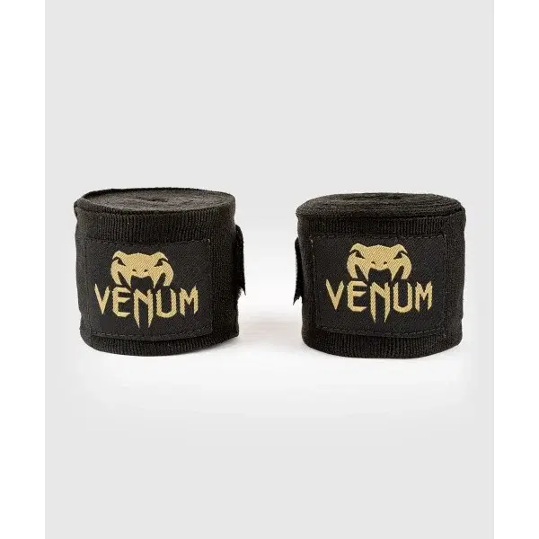 Бинтове VENUM 2.5m Black/Gold | Sandex Sport