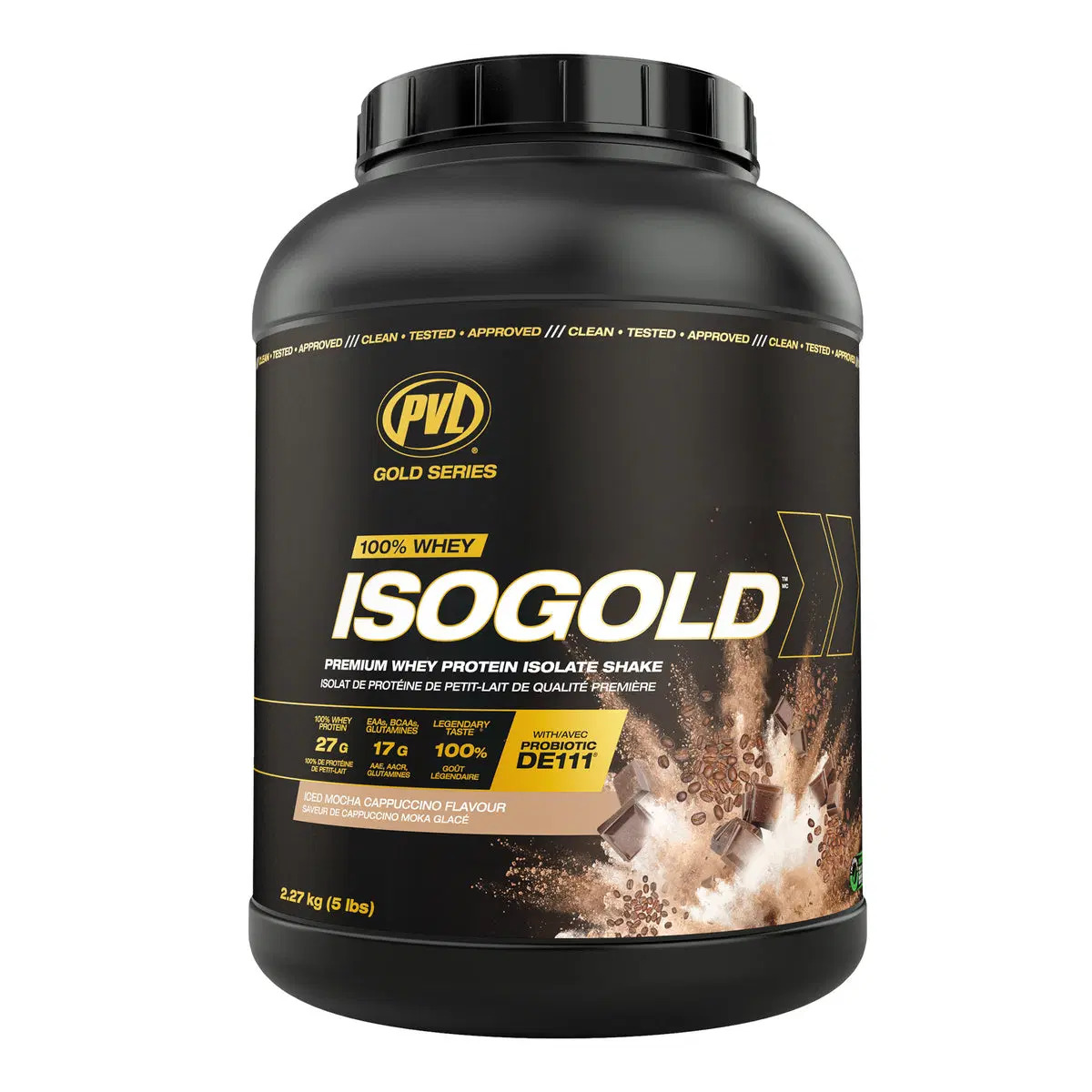 Протеин изолат IsoGold Whey 2.27кг | Sandex Sport