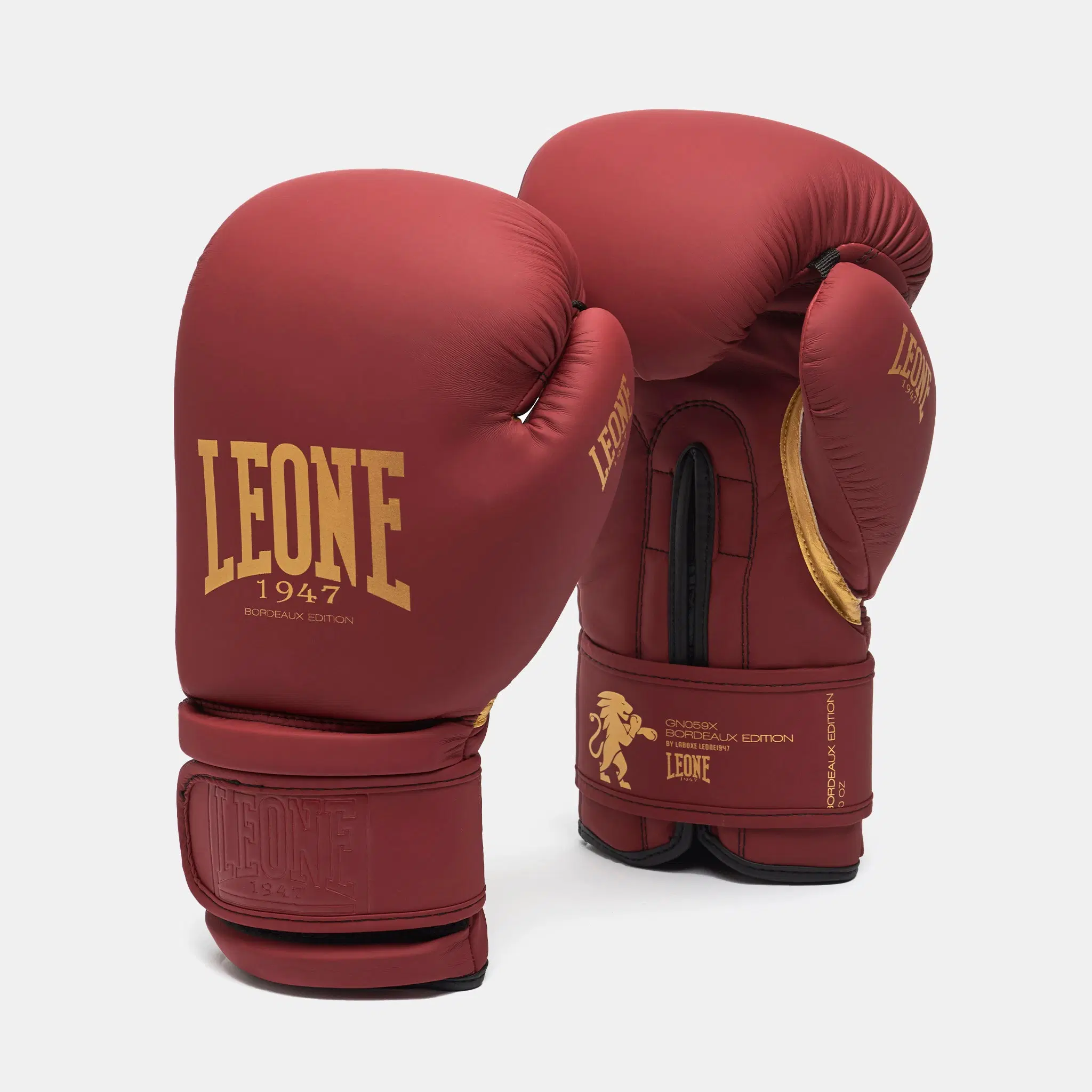 Leone 1947 – BOXING GLOVES GN059X / BORDEAUX ED