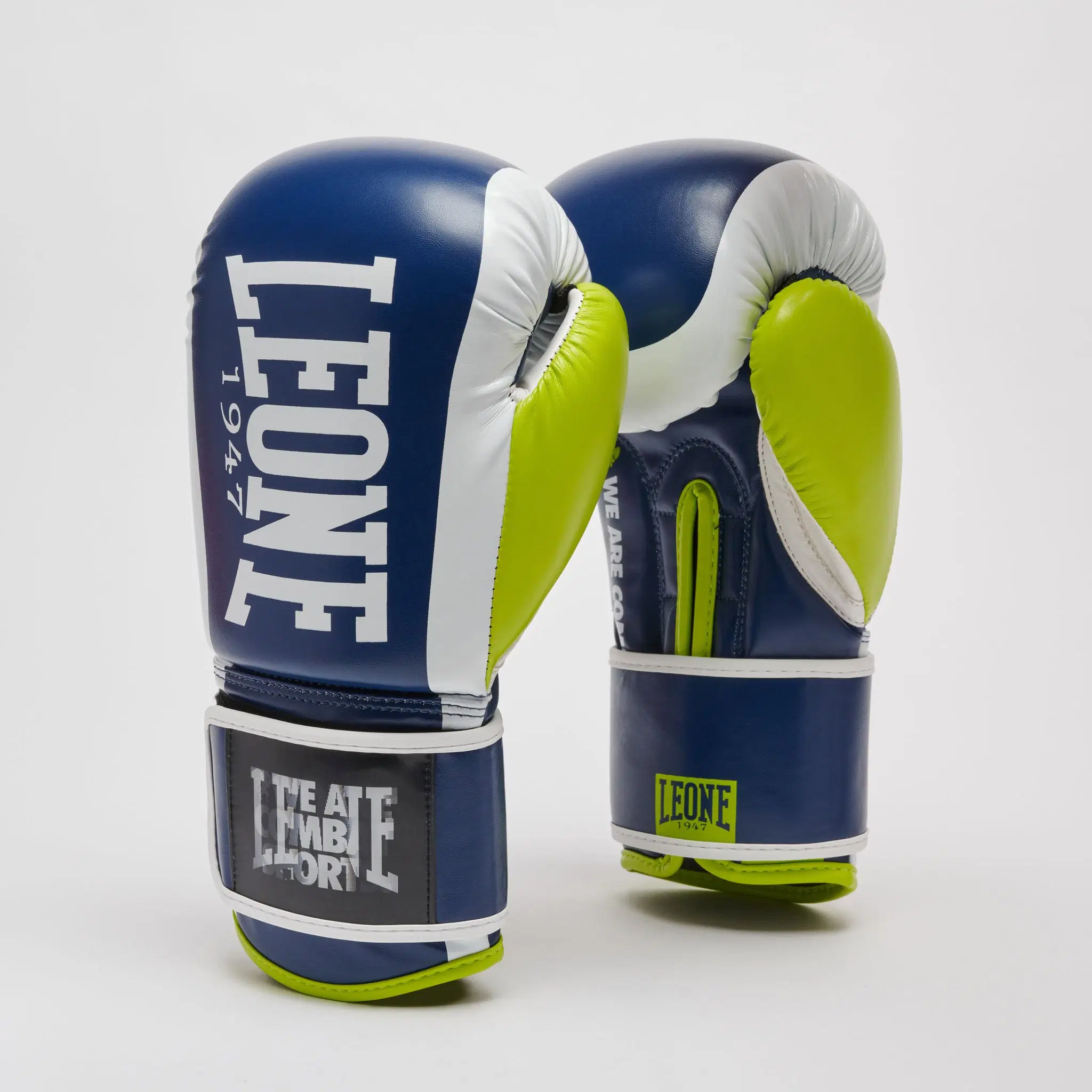 Leone 1947 – LOGO WACS BOXING GLOVES GN333 / BLUE – 12oz