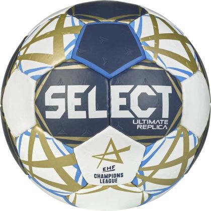 Топка хандбал SELECT ULTIMATE EHF CHAMPIONS LEAGUE РЕПЛИКА, Ръчно шита, Размер 2