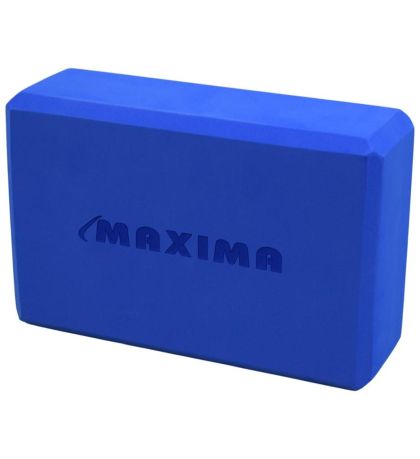 Йога блок MAXIMA, 23х15х8 см, Изработен от EVA, Син