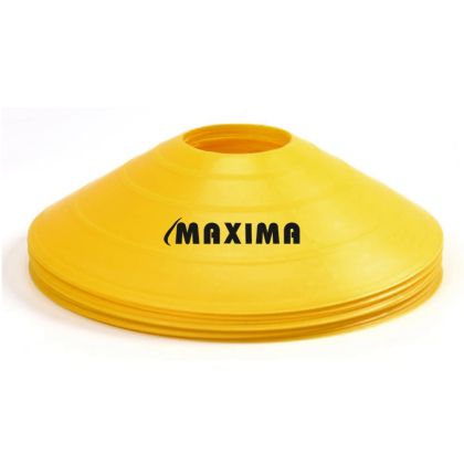 Конус за маркиране (шапка, паница) MAXIMA, Жълт