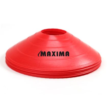 Конус за маркиране (шапка, паница) MAXIMA, Червен