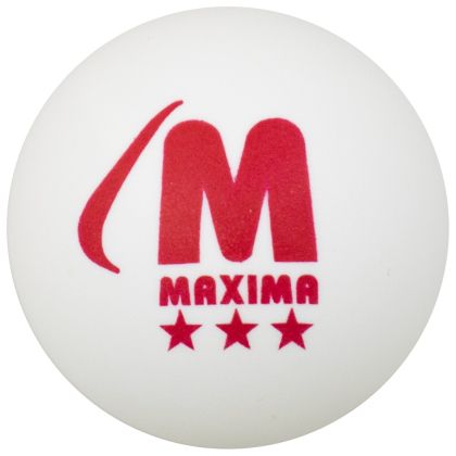 Tопче за тенис на маса MAXIMA 40+, Бяло