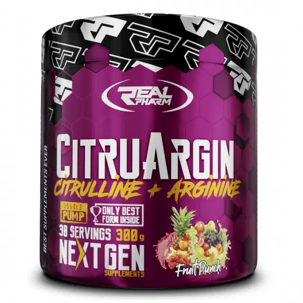 Real Pharm CitruArgin 300 грама – Strawberry Watermelon