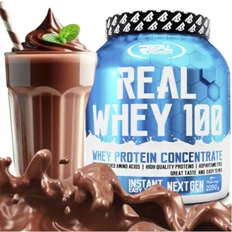 Real Pharm Real Whey 100 2250 грама – White Chocolate Coconut