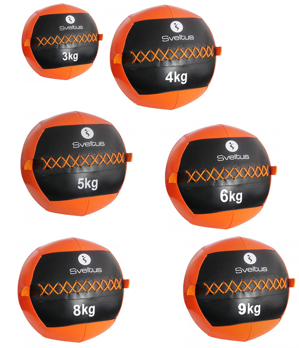 Медицинска топка Wall Ball 35см Sveltus | Sandex Sport