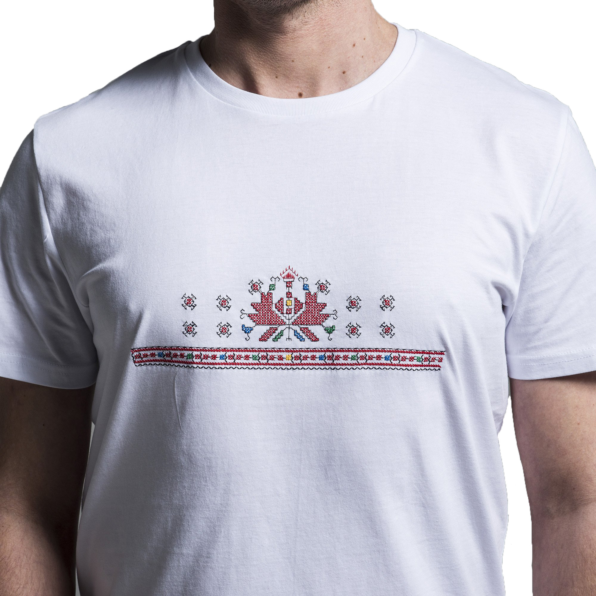Тениска с шевица АЗ СЪМ тракийска | Sandex Sport